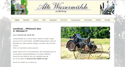 Desktop Screenshot of alte-wassermuehle.info